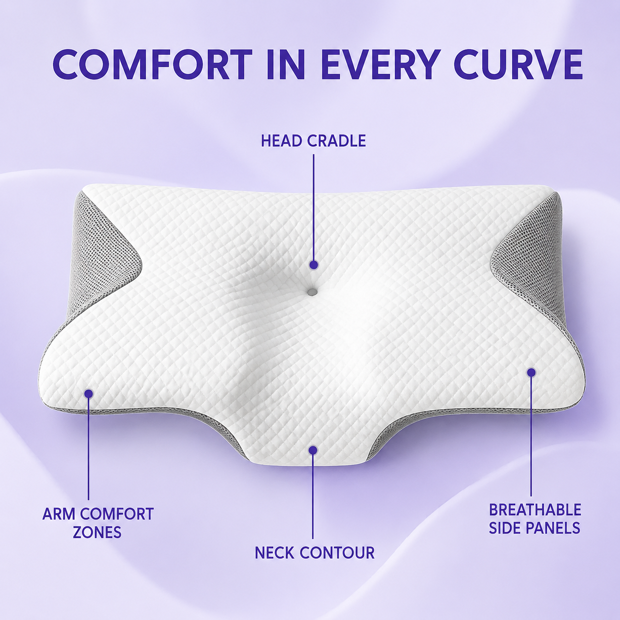 Cervical Memory Foam Pillow
