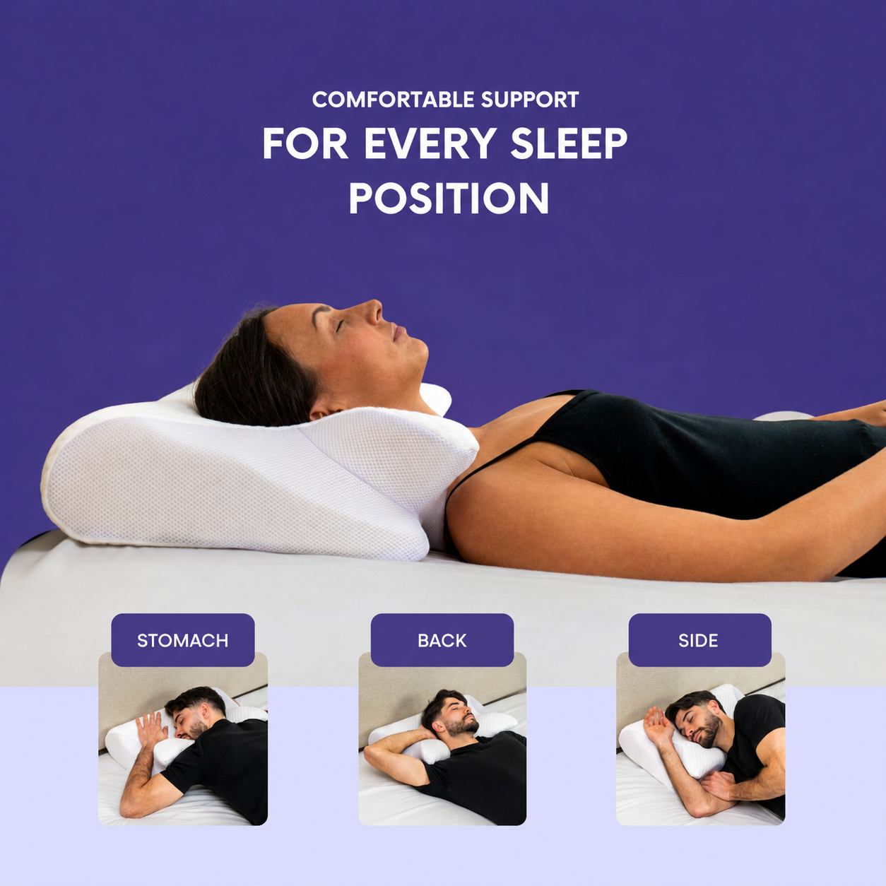Cervical Memory Foam Pillow