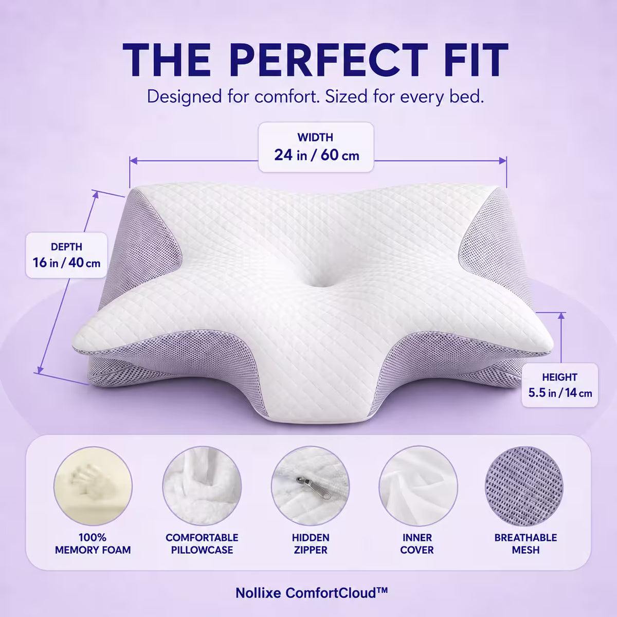 ComfortCloud™ Pillow